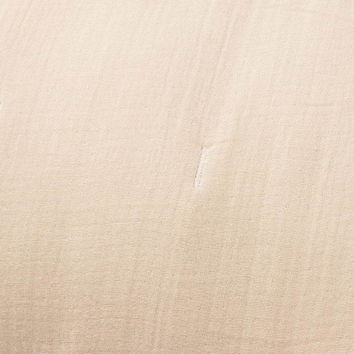 Zoco Home Textiles Cotton Duvet Quilt | Sand/White | 260x260cm