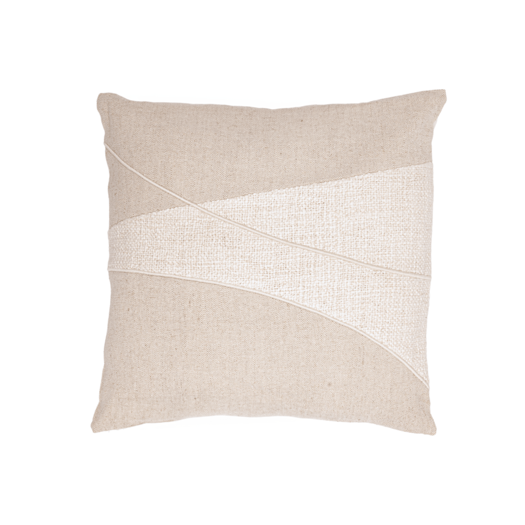 Zoco Home Cotton Linen Cushion | Natural 50x50cm