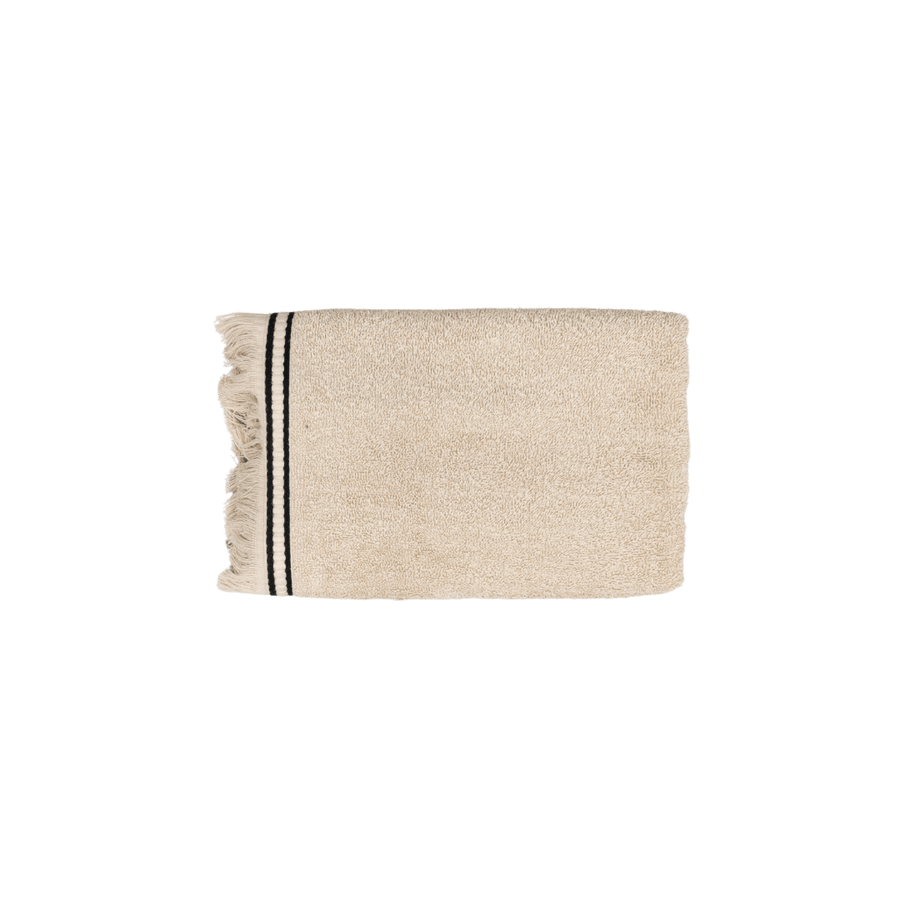 Zoco Home Textile Cotton Linen Towel | Sand 50x100cm