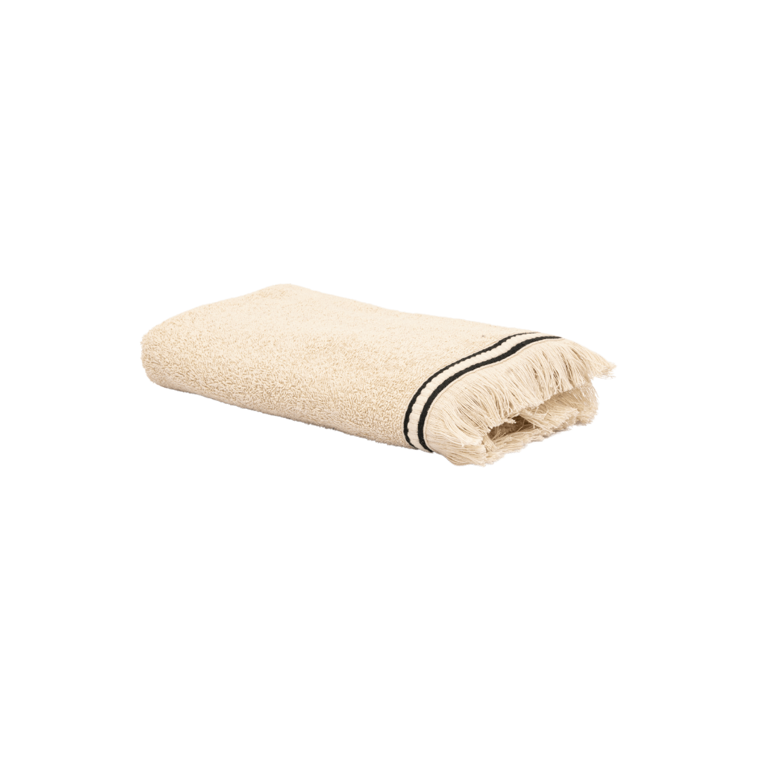 Zoco Home Textile Cotton Linen Towel | Sand 50x100cm