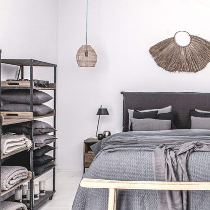 Zoco Home Beddings Cotton Pillowcase | Grey 50x70cm