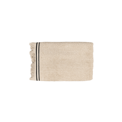 Toalha de algodão Zoco Home | Bege 50 x 100 cm
