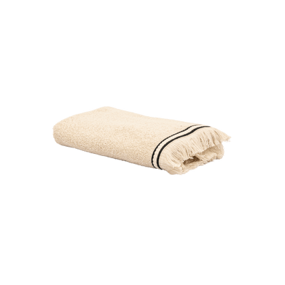 Toalha de algodão Zoco Home | Bege 50 x 100 cm