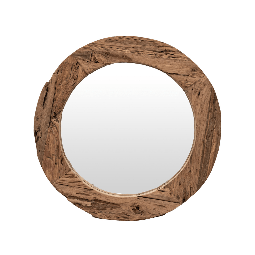 Zoco Home Mirror Cove Round Mirror | 80cm