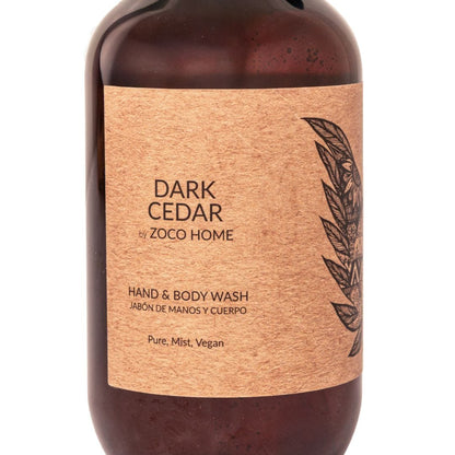 Zoco Home Decor/Accessories/Fragrances Dark Cedar by Zoco Home | Hand & Body Wash
