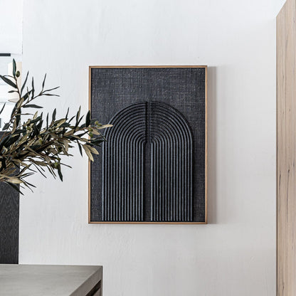 Zoco Home Decor/Accessories Dawn Wall Art | Black