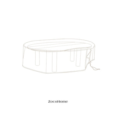 Zoco Home Enzo Outdoor-Schutzhülle für Couchtisch