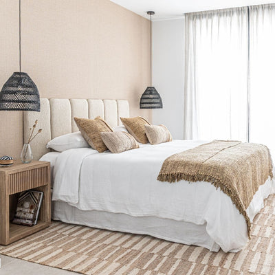 Zoco Home Decor/Textile/Throws Etera Fringed Throw Natural | 130x170