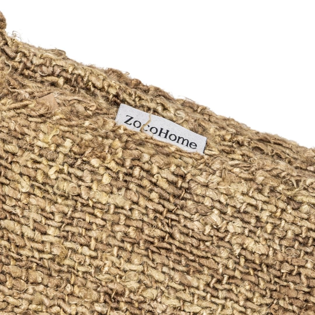 Zoco Home Decor/Textile/Throws Etera Fringed Throw Natural
