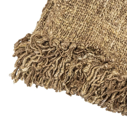 Zoco Home Decor/Textile/Throws Etera Fringed Throw Natural