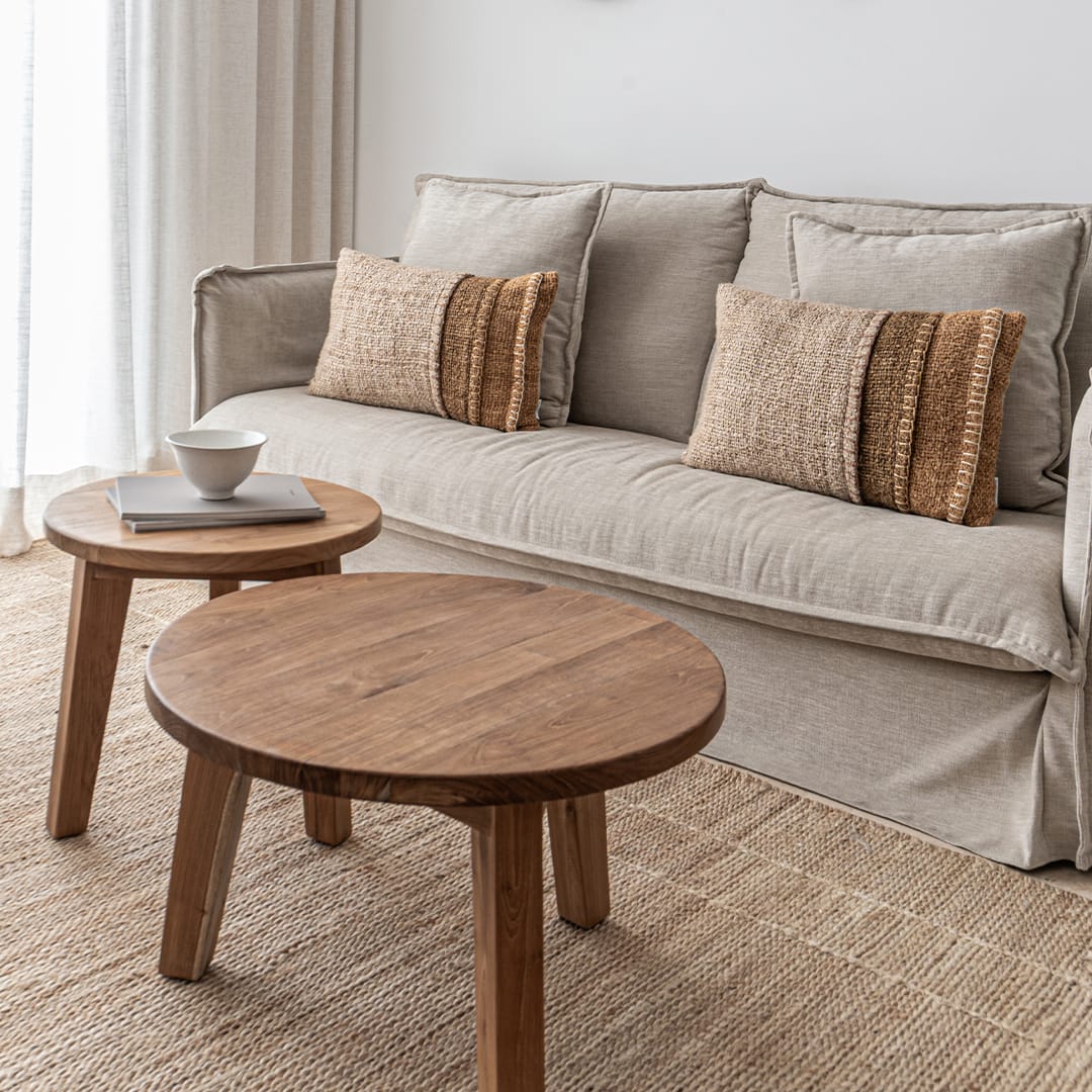 Zoco Home Etera Rechteckiges Kissen mit mehrlagigem Stich | 60 x 40 cm