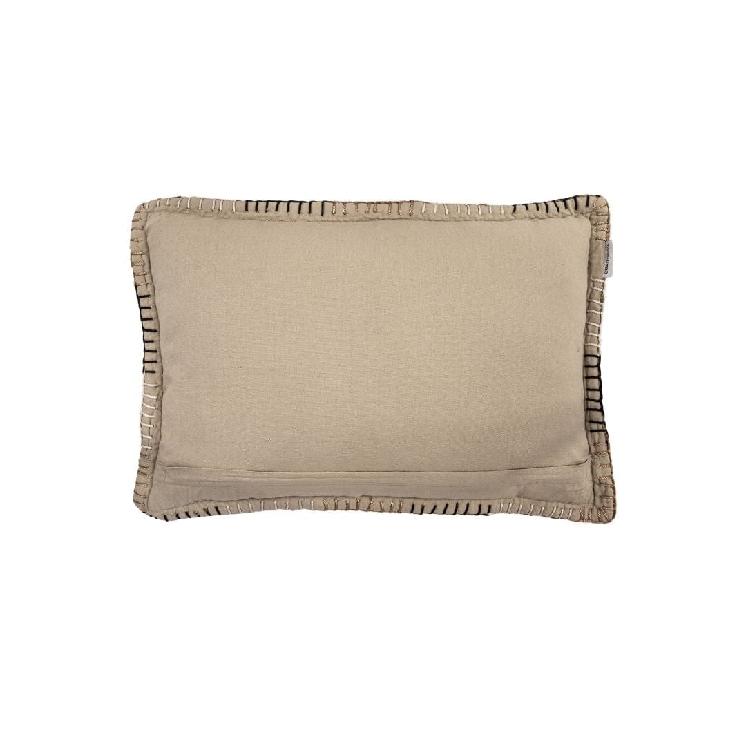 Zoco Home Decor/Textile Etera Rectangular Cushion Stitch Border | 60x40