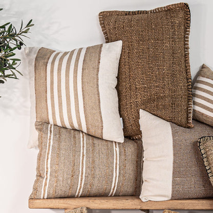 Zoco Home Decor/Textile Etera Rectangular Cushion Stitch Border | 60x40