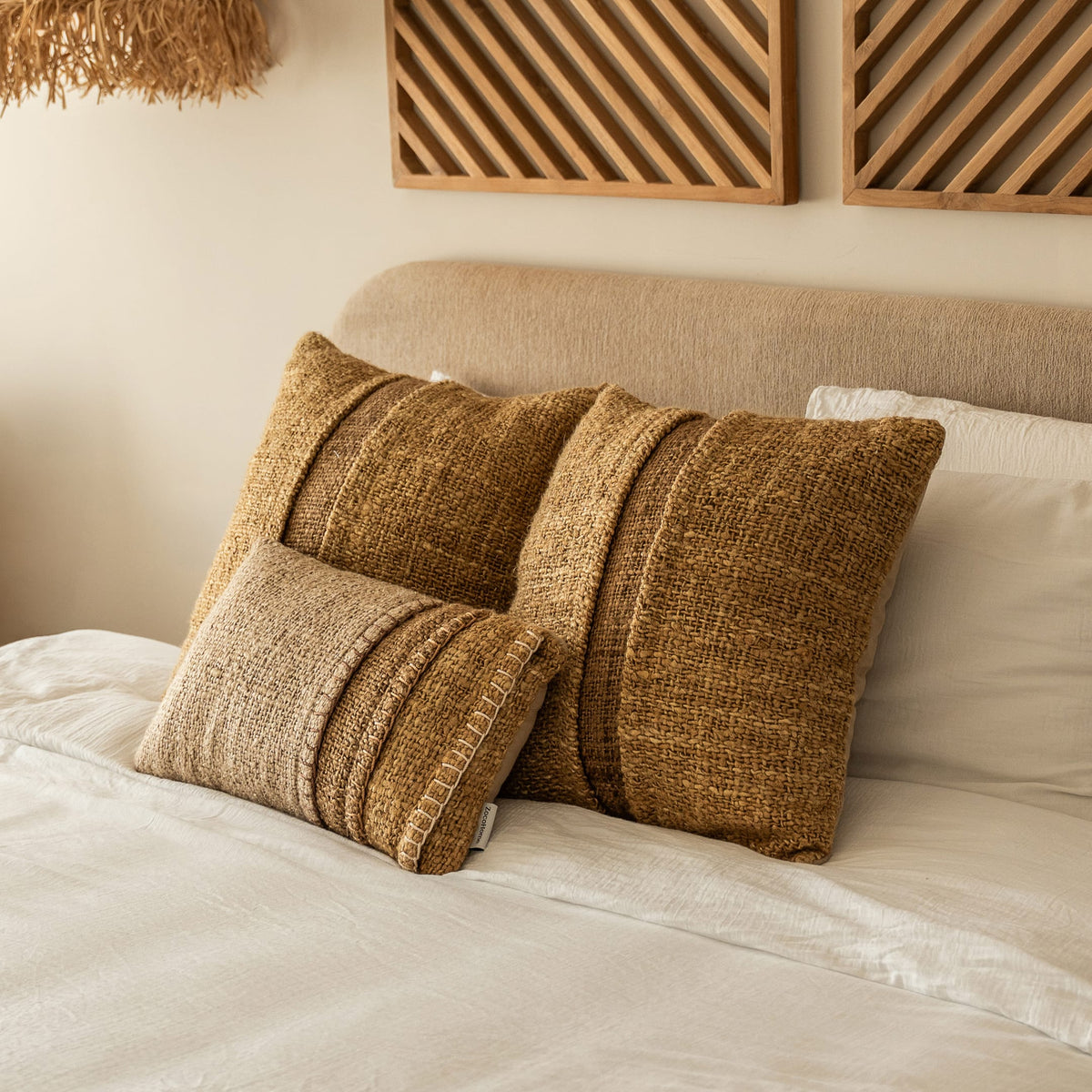 Zoco Home Decor/Textile/Cushions Etera Square Cushion Central Stripe | 50x50