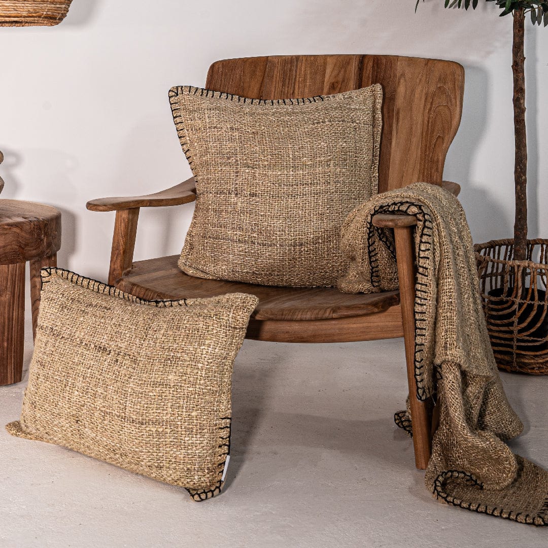 Zoco Home Decor/Textile/Cushions Etera Square Cushion Facing Stitch | 50x50