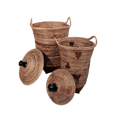 Zoco Home Decor/Accessories Ethnic Basket | Natural 60x70cm