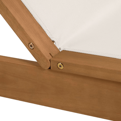 Zoco Home Eucalyptus Sunbed | 200x70x37cm