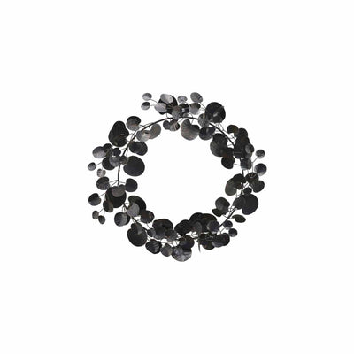 Zoco Home Decor/Christmas Eucalyptus Wreath | Black 46cm
