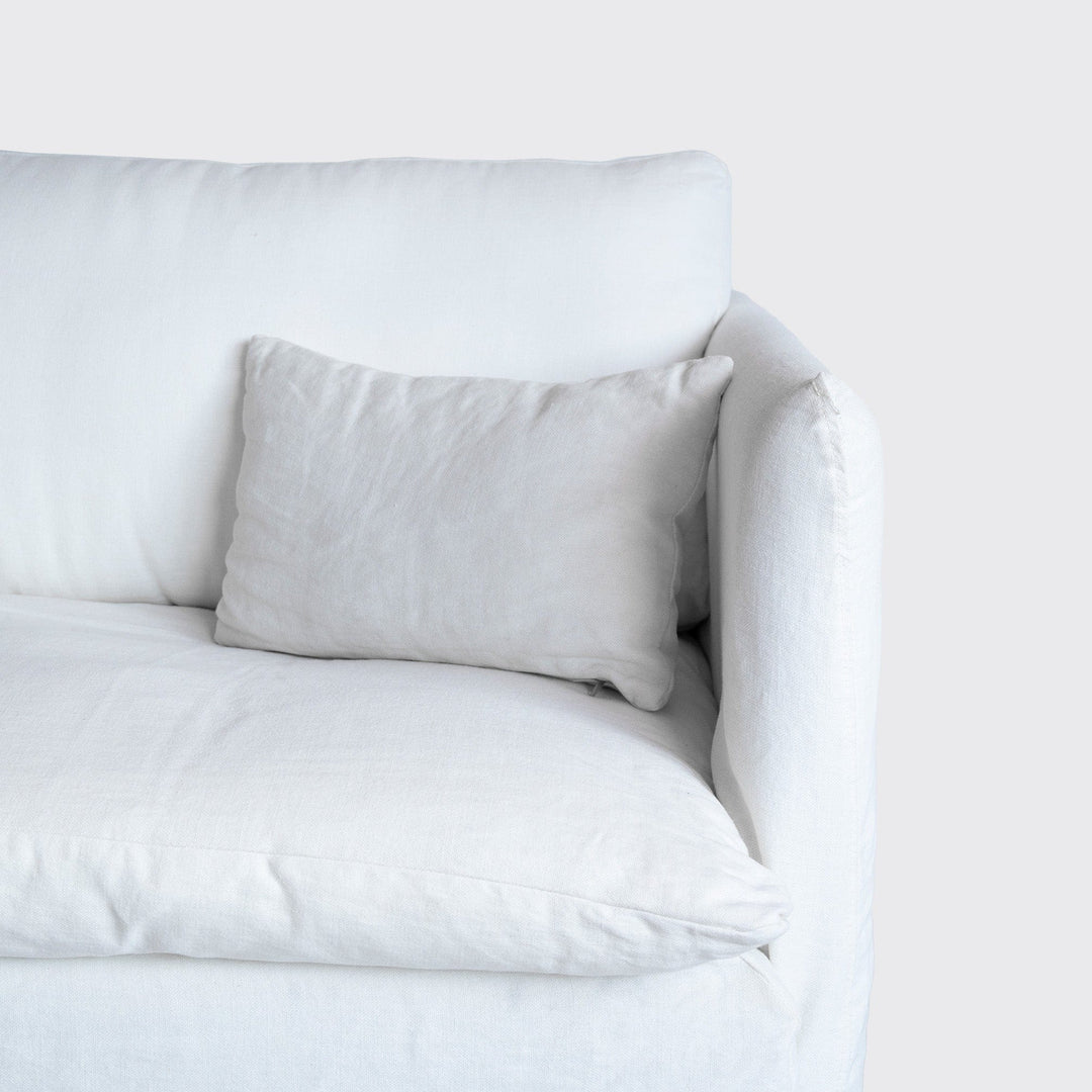 Zoco Home Furniture Extra Cover Tarifa Linen Lounge Sofa | 240x140x80cm