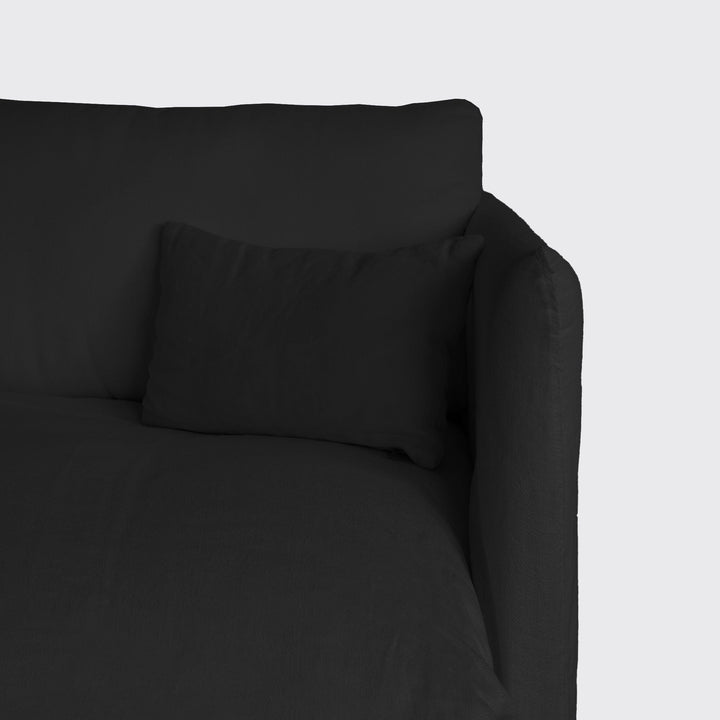 Zoco Home Furniture Extra Cover Tarifa Linen Lounge Sofa  | 240x190x80cm