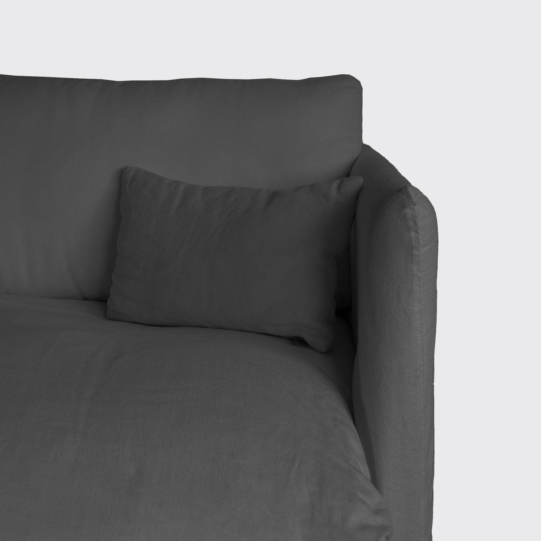 Zoco Home Furniture Extra Cover Tarifa Linen Lounge Sofa  | 240x190x80cm