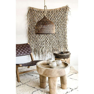 Zoco Home : pantalla de lámpara «Fish Trap» | Marrón, 50 cm