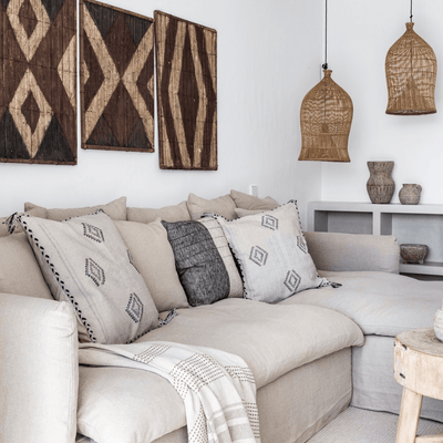 Zoco Home Lampenkap ‘Fish Trap’ | Naturel