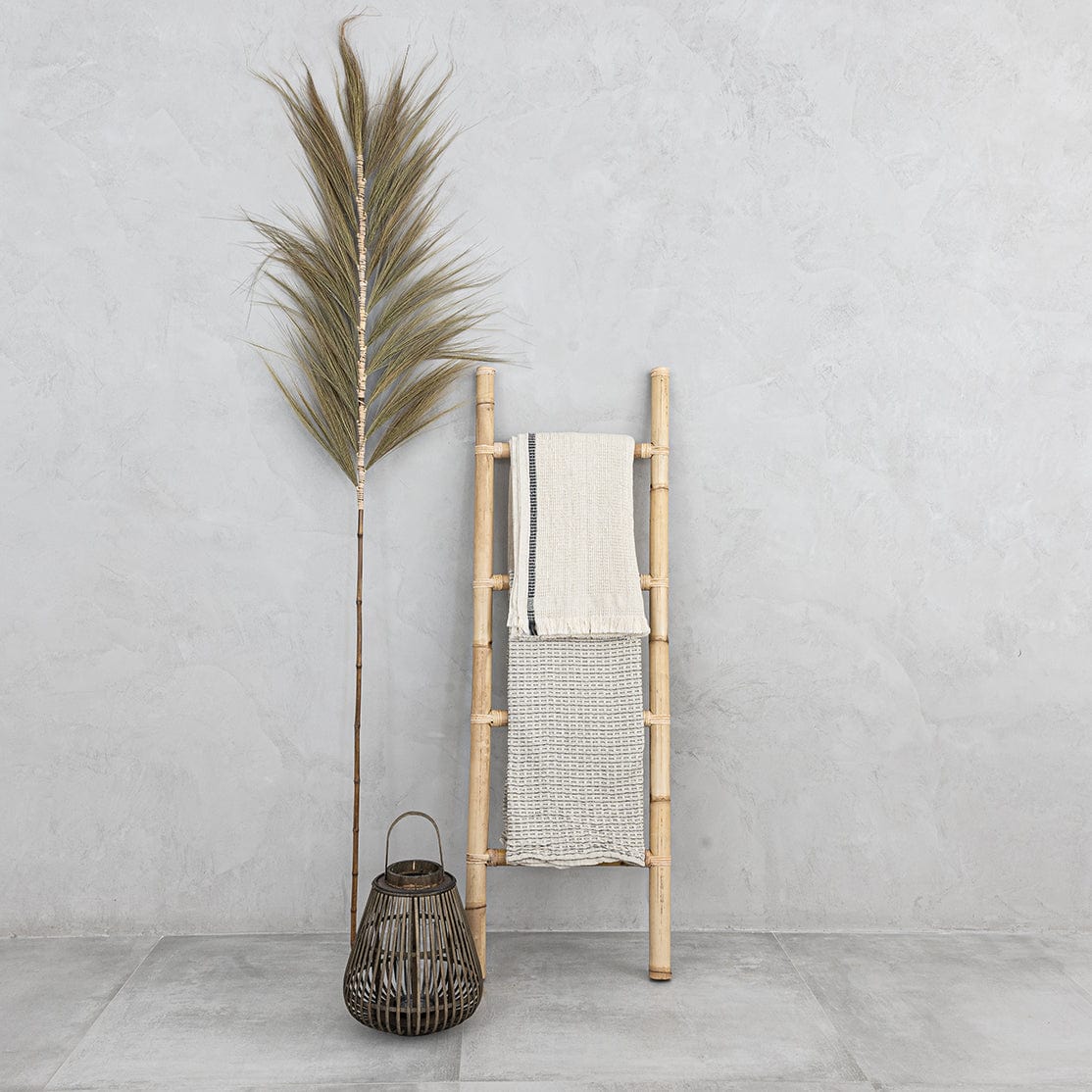 Zoco Home Decor/Textile Fouta Throw Dotted Line | Natural/Black 130x180cm