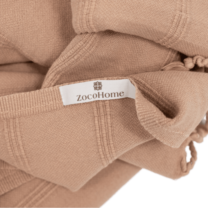 Zoco Home Decor/Textile Fouta Towel | Stonewashed Beige 90x170cm