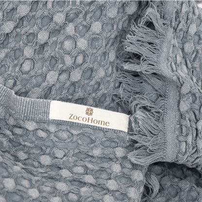 Zoco Home Decor/Textile Fouta Waffle | Blue 80x180cm