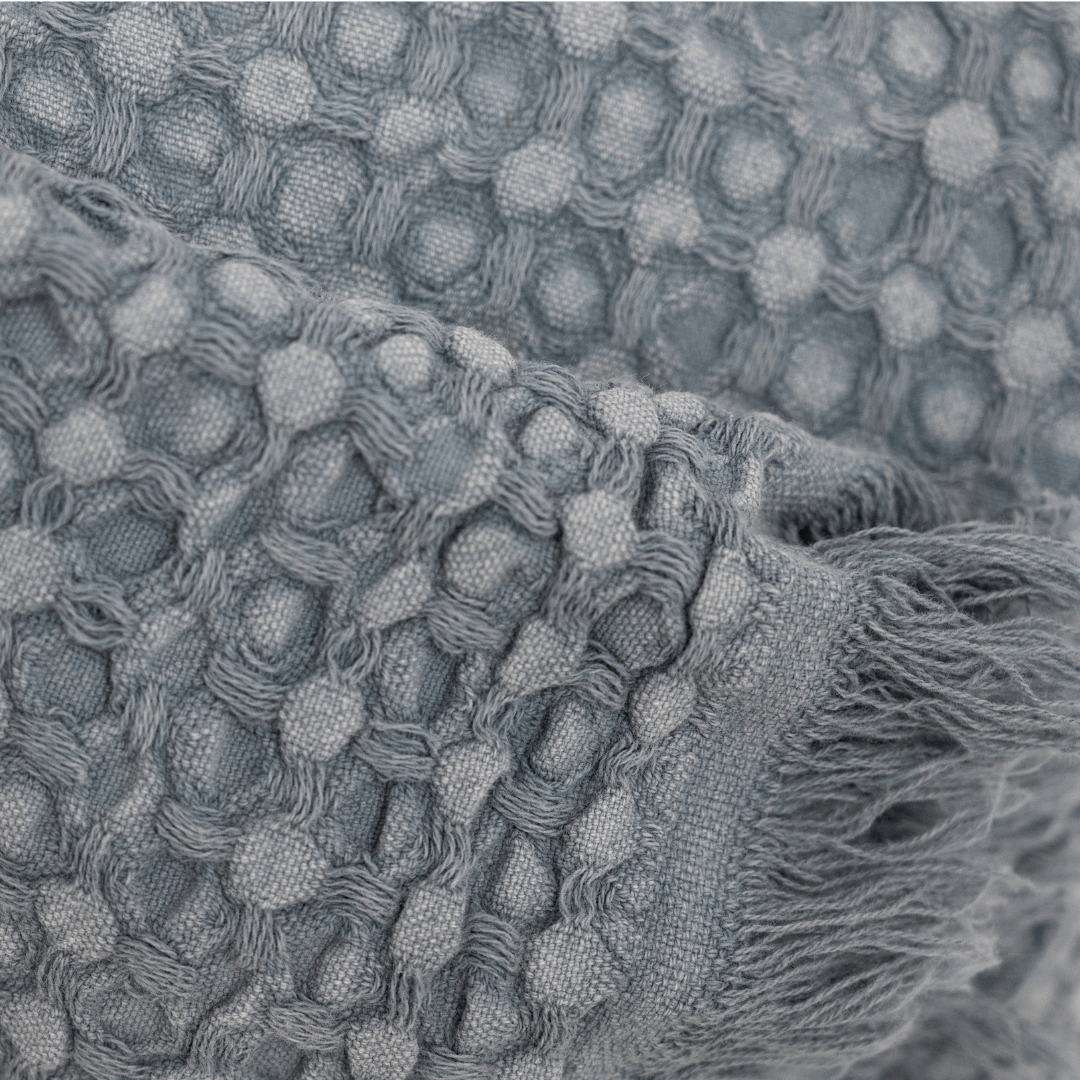 Zoco Home Decor/Textile Fouta Waffle | Blue 80x180cm