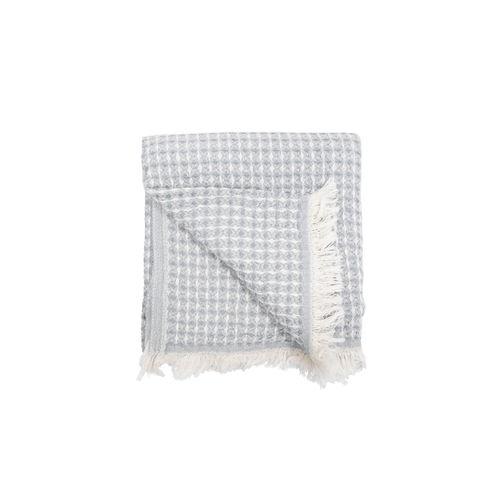 Zoco Home Towels Fouta Waffle | Light Grey 210x100cm