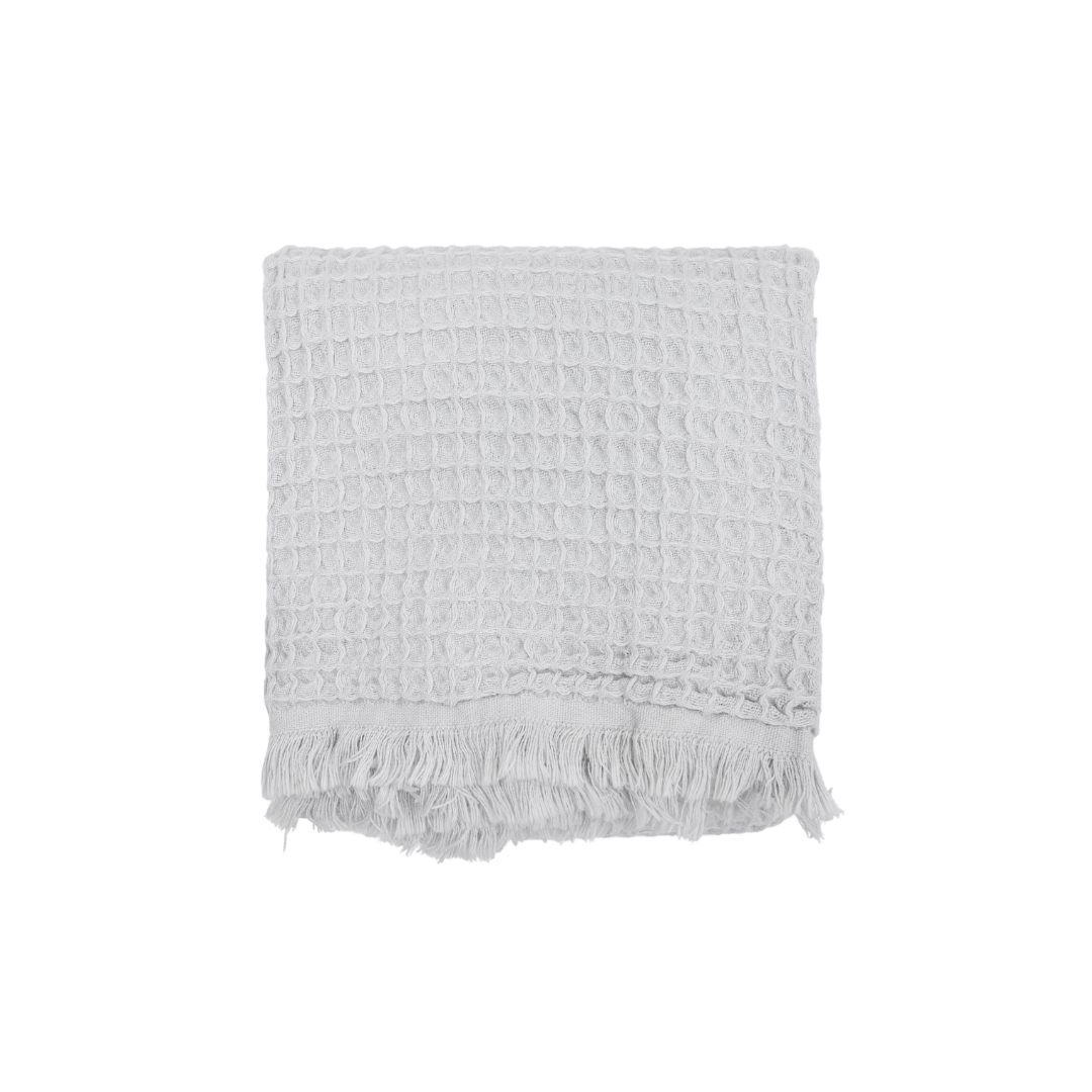 Zoco Home Decor/Textile Fouta Waffle Towel | Light Grey 85x170cm