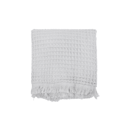 Zoco Home Decor/Textile Fouta Waffle Towel | Light Grey 85x170cm