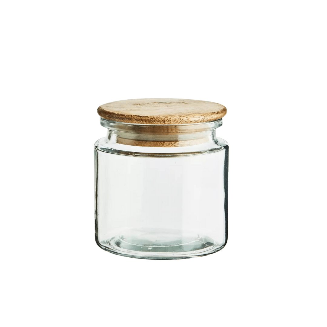 Zoco Home Decor/Kitchen/Accessories Glass Jar w/lid | 10x10cm