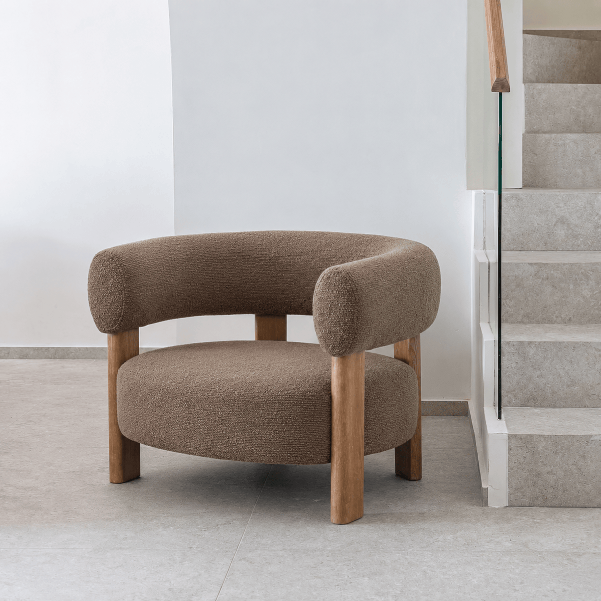 Zoco Home Mobiliário/Sofás Poltrona Halea | Mocha