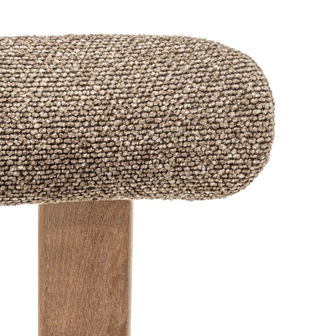 Zoco Home Furniture/Chair/Dining Chair Halea Dining Chair Mocha | 50x52.5x75.5cm