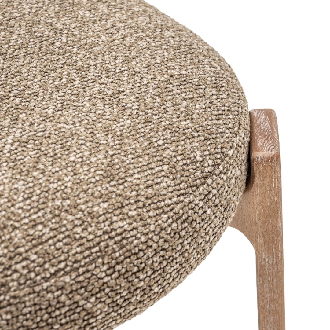 Zoco Home Furniture/Chair/Dining Chair Halea Dining Chair Mocha | 50x52.5x75.5cm