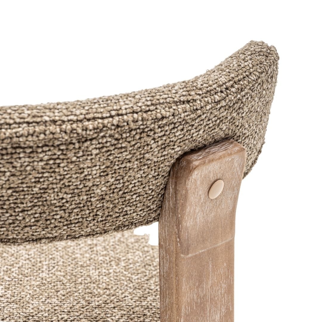 Zoco Home Furniture/Chair/Dining Chair Halea Dining Chair Mocha | 50x52.5x75.5cm