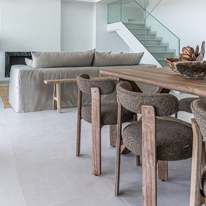 Zoco Home Furniture/Chair/Dining Chair Halea Dining Chair Mocha | 50x52.5x75.5cm