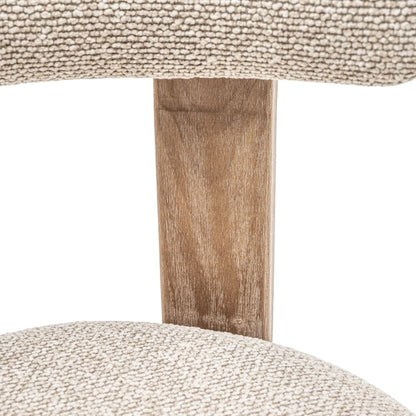 Zoco Home Furniture/Chair/Dining Chair Halea Dining Chair Sand | 50x52.5x75.5cm