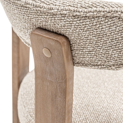 Zoco Home Furniture/Chair/Dining Chair Halea Dining Chair Sand | 50x52.5x75.5cm