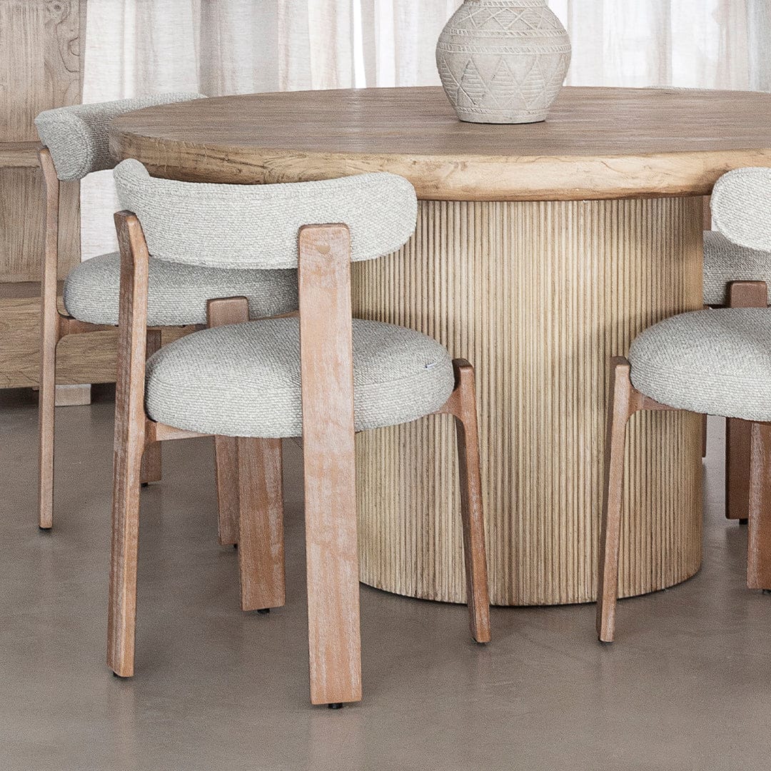 Zoco Home Furniture/Chair/Dining Chair Halea Dining Chair Sand | 50x52.5x75.5cm