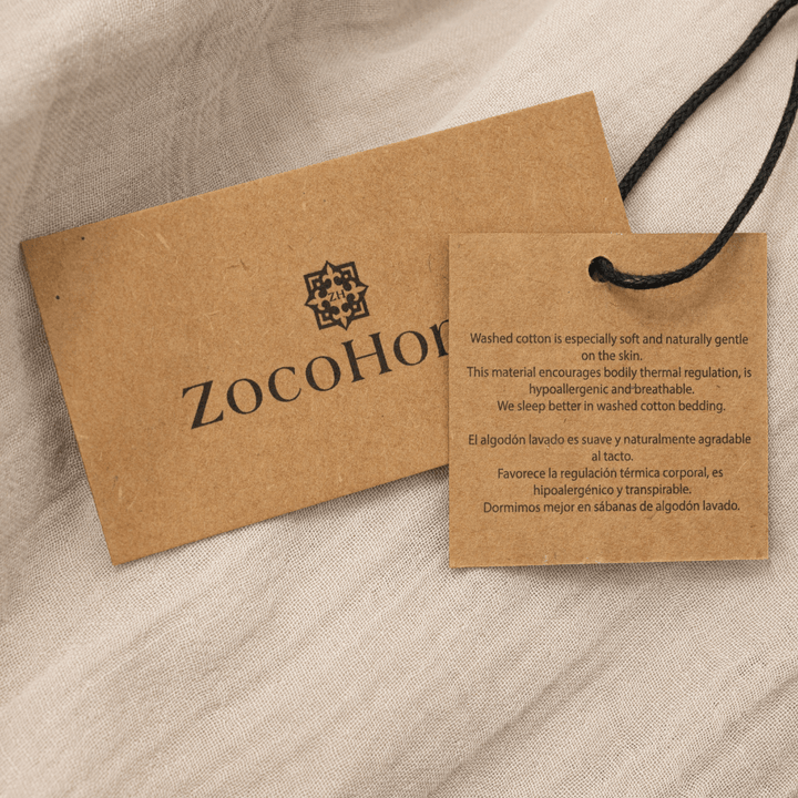 Zoco Home Haven Duvet Cover | Sand