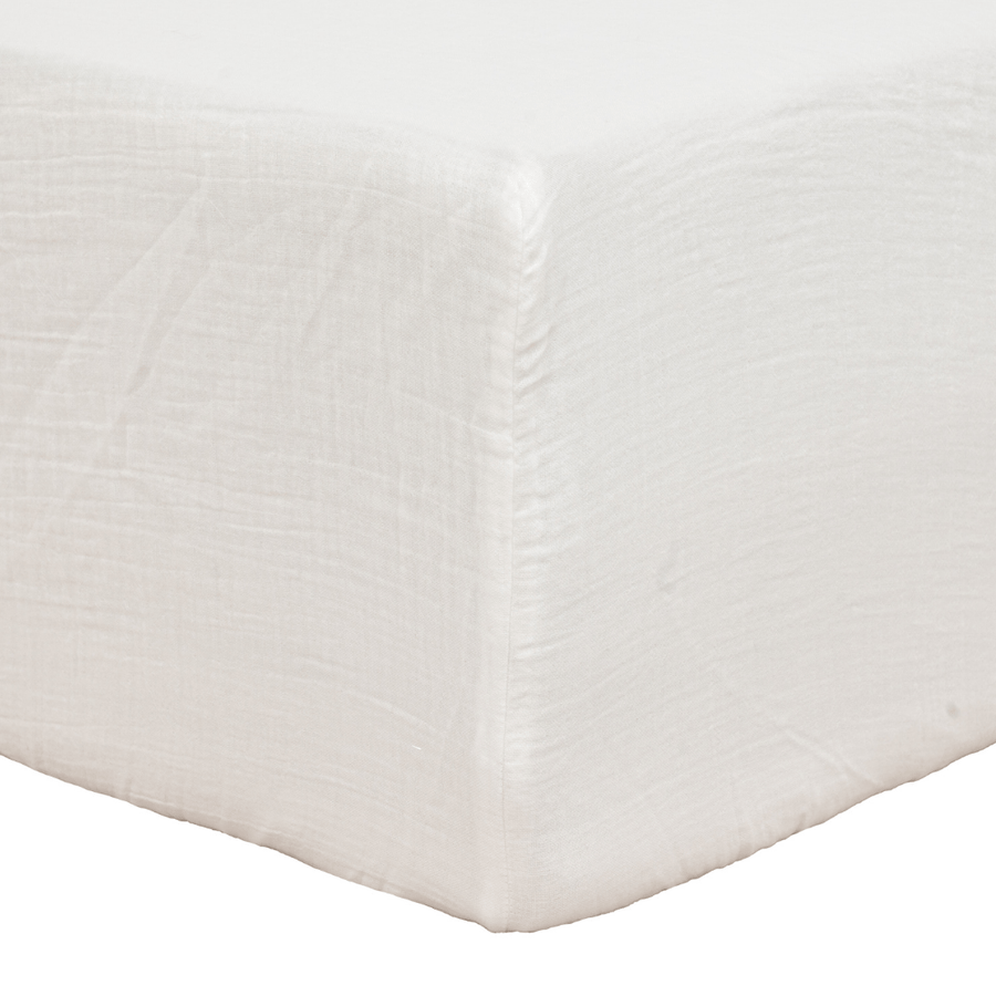 Zoco Home Haven Fitted Sheet | White