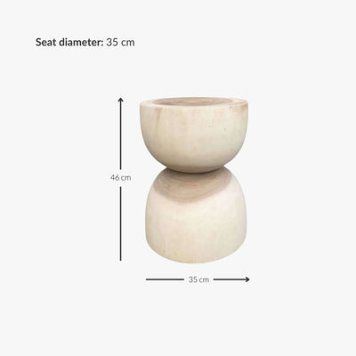 Zoco Home Mobilier / Tabouret « Zoco Home Hourglass »