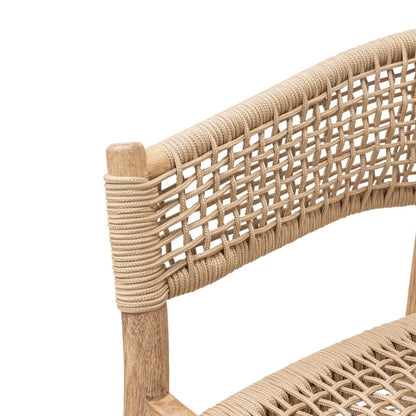 Zoco Home Outdoor/Chair/Dining Ibiza Dining Armchair | Sand