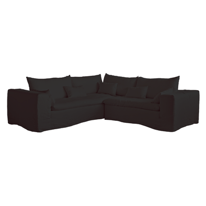 Zoco Home Furniture Ibiza Haven Linen Corner Sofa | 270x105/270x70cm