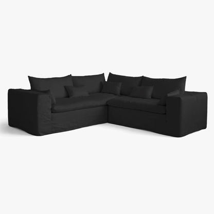 Zoco Home Furniture/Sofa Ibiza Haven Linen Corner Sofa | 270x105/270x70cm