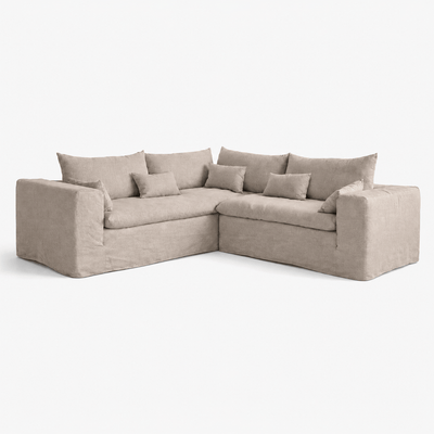 Zoco Home Ibiza Haven Vibe Easyclean Corner Sofa